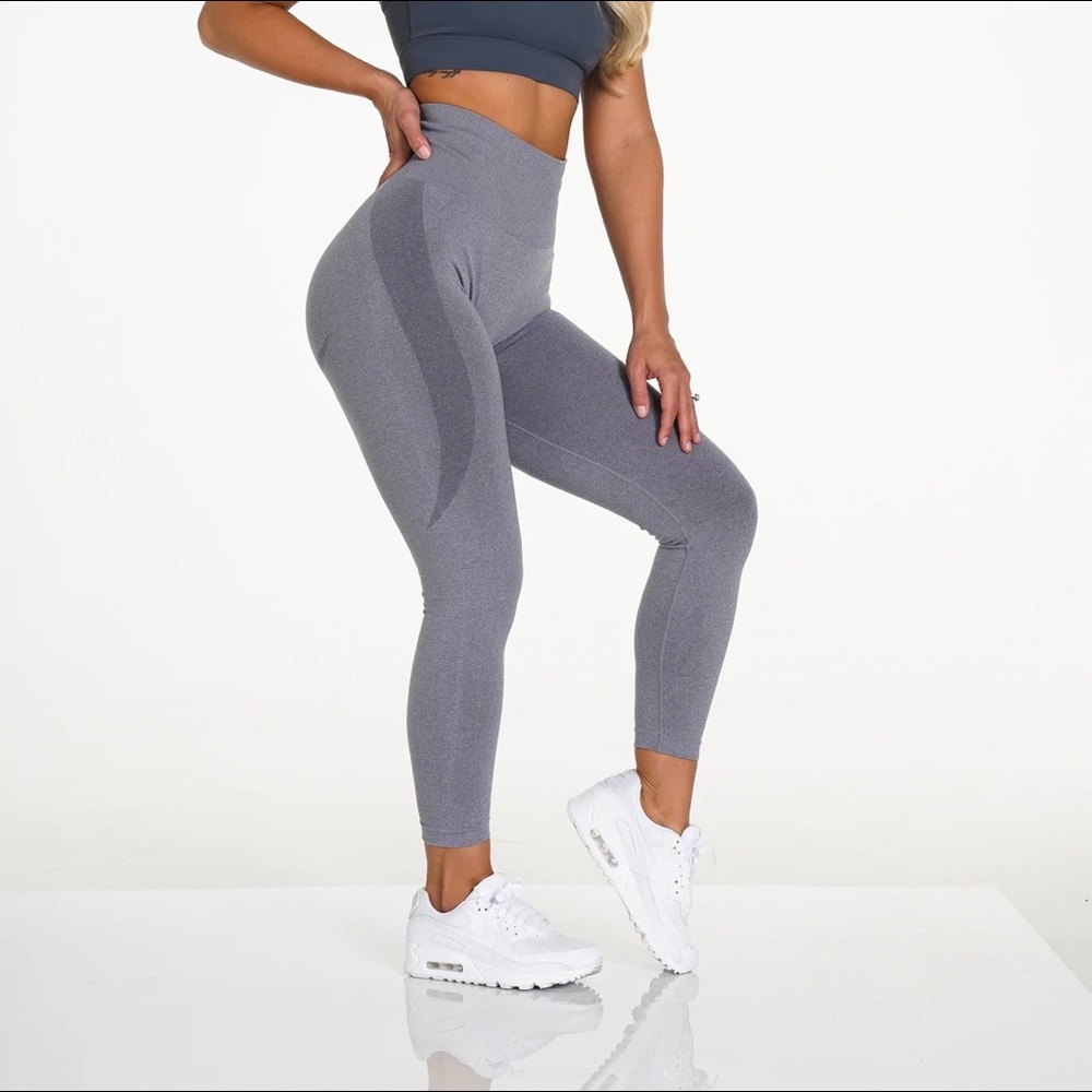 NVGTN Grey Contour Seamless leggings